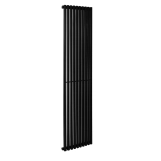 Трубчастий радіатор Betatherm вертикальний Quantum 1 1800x405 (Чорний RAL 9005M, підк. №34) Фото - 1